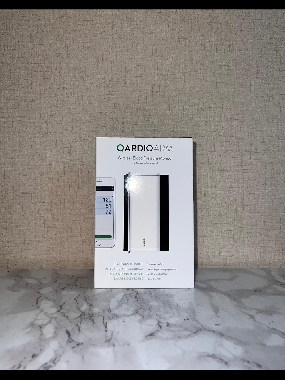 QARDIO A100 Smart BP Monitor -white